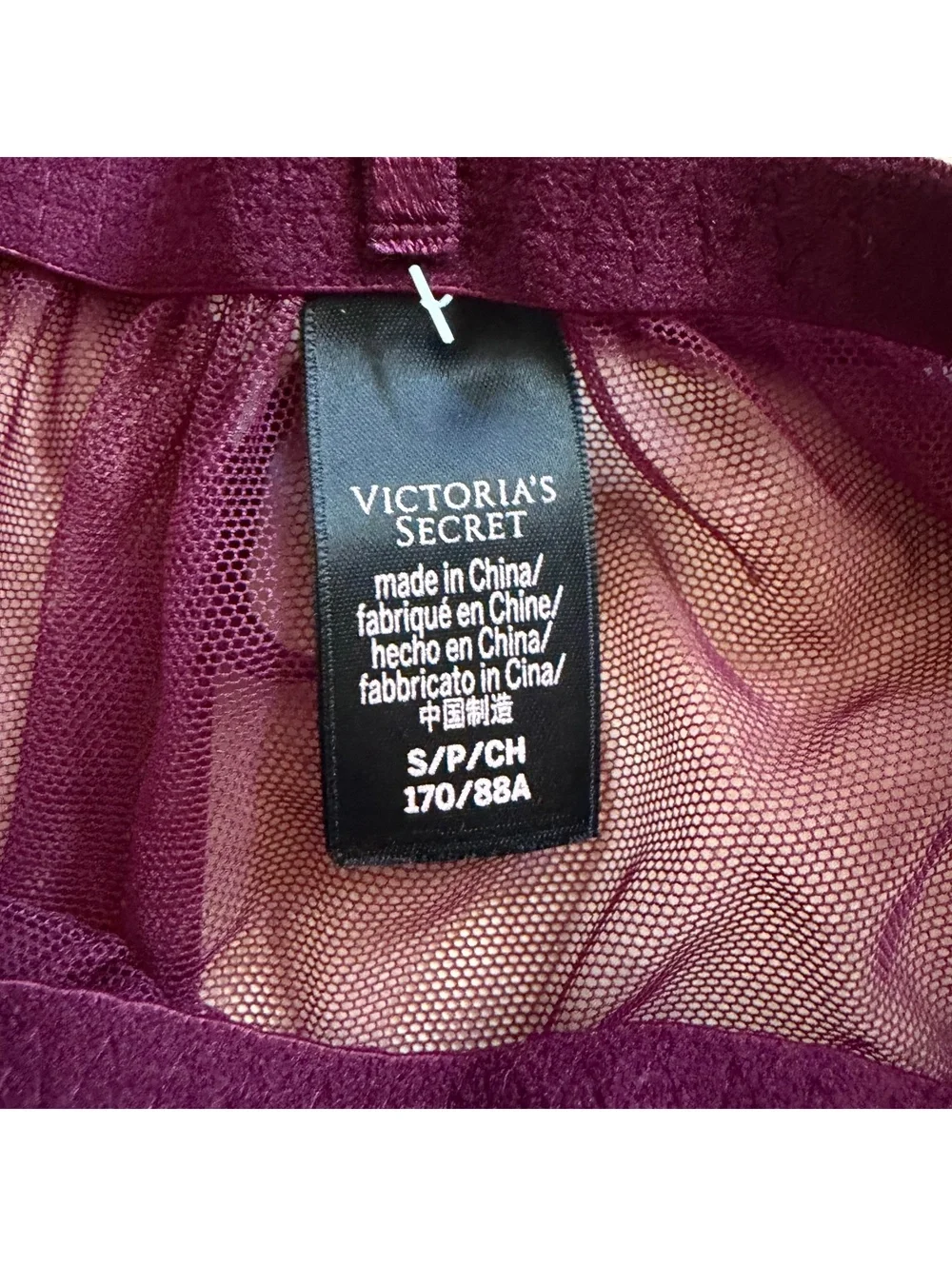 Victoria’s Secret Babydoll Mini Slip Dress Pleated Chiffon Sheer Lace Small NWT